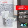 INODORO SMART 2.0 BLANCO PD AS SD - TREBOL - Image 2