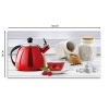 INSERTO  DECORADO  COCINA HD SOFIA II ROJO 30X60 CM - CELIMA - Image 2