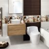 INSERTO  DECORADO  BAÑO HD VALENTINA II BEIGE 30X60 CM - CELIMA - Image 3