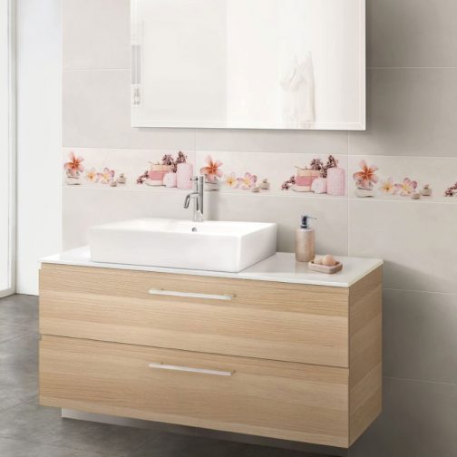 INSERTO  DECORADO COCINA HD ALESSIA ROSADOÂ 15X60Â CM - CELIMA - Image 3