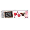 INSERTO  DECORADO COCINA HD RUBY ROJO 15X60 CM - CELIMA - Image 2